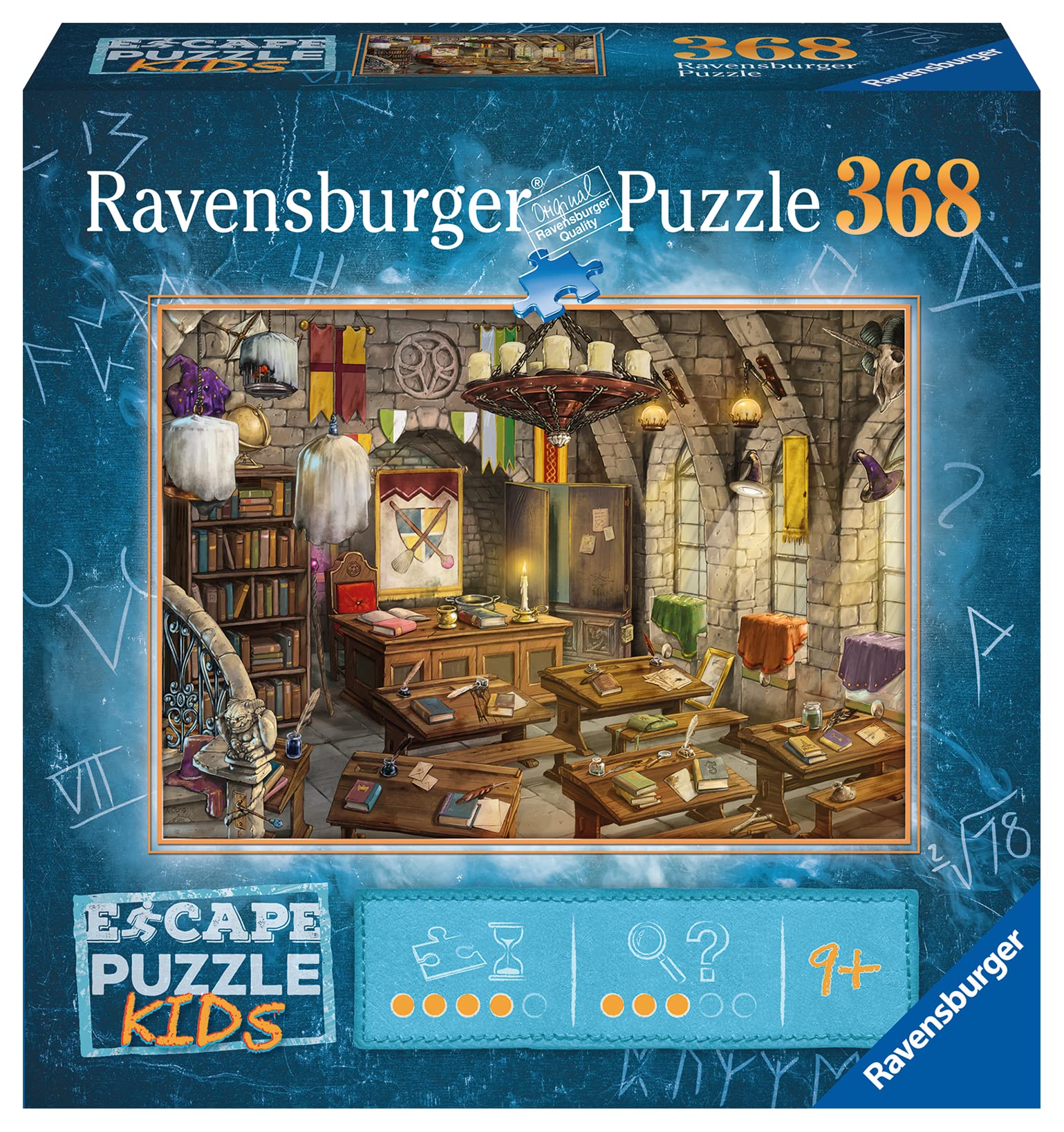 Ravensburger Kids Wizard School Escape Room Mystery Jigsaw Puzzle