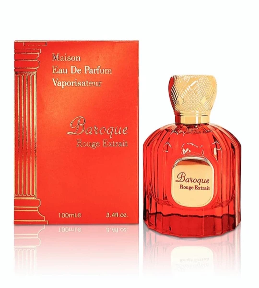 Maison Alhambra Baroque Rogue Extrait for Unisex Eau de Parfum Spray 3.4 Fl Oz (100 ml)