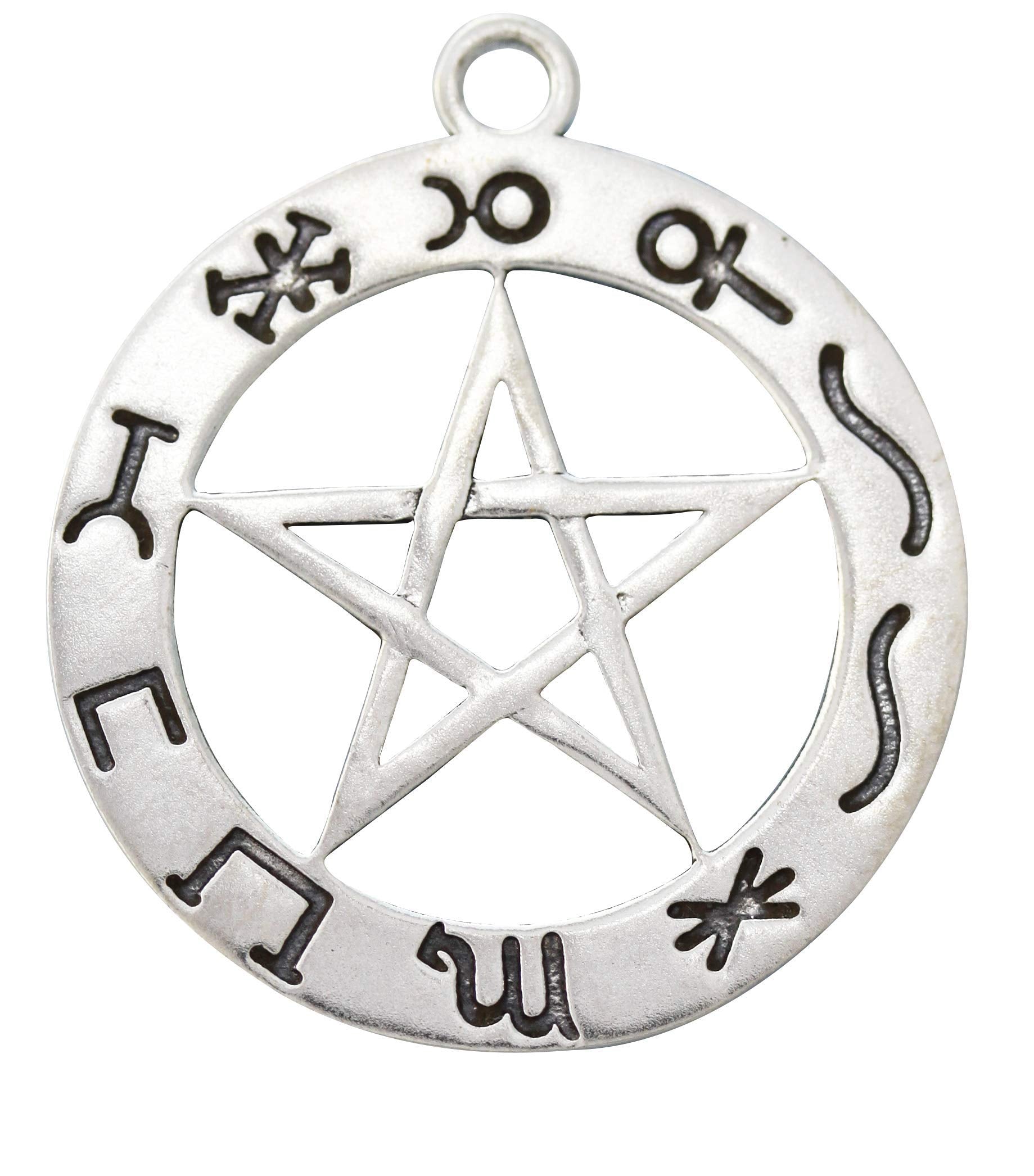 Eastgate Resource Planetary Pentagram for Success in Working Spells Pendant