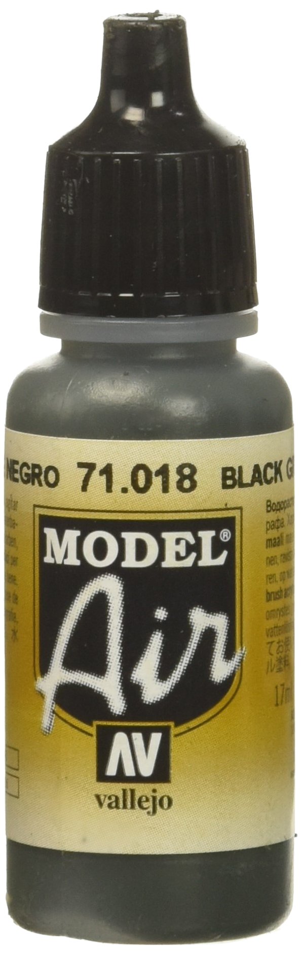 Vallejo Camo Black Green Paint, 17ml