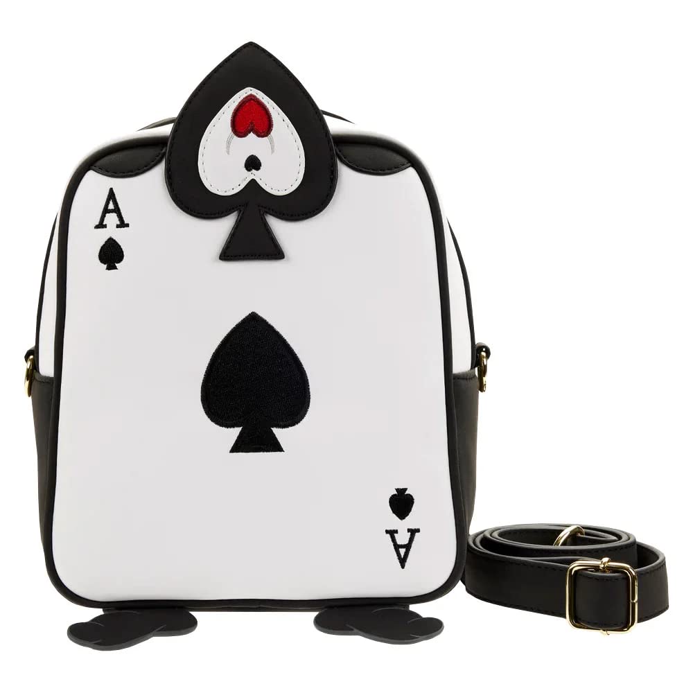 Loungefly Disney Alice in Wonderland Ace of Hearts Crossbody Bag Alice In Wonderland One Size