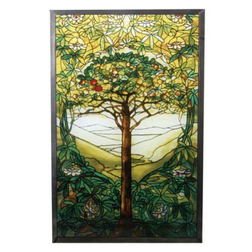 YTC Summit 10 Inch Stained Glass Tiffany - Tree of Life Art Glass