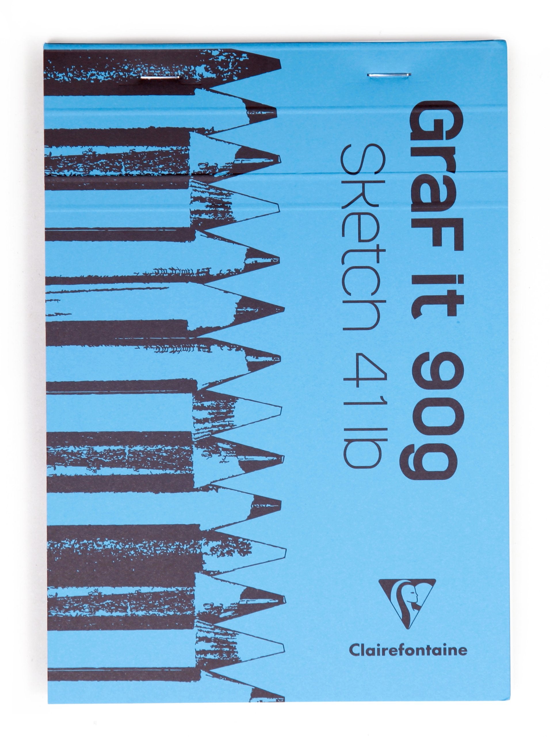 Clairefontaine GraF it Sketch Pads - Blank 80 sheets - 6 x 8 - Blue