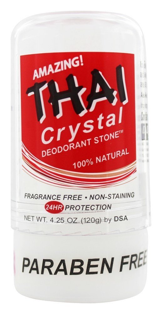 Thai Deodorant Stone Natural Crystal Deodorant Stick 4.25 Oz