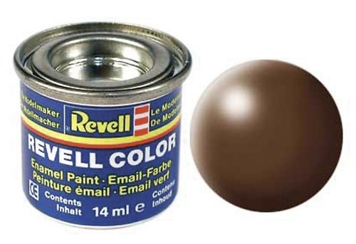 Revell Enamels 14ml Paint Tinlet, Brown Silk RAL