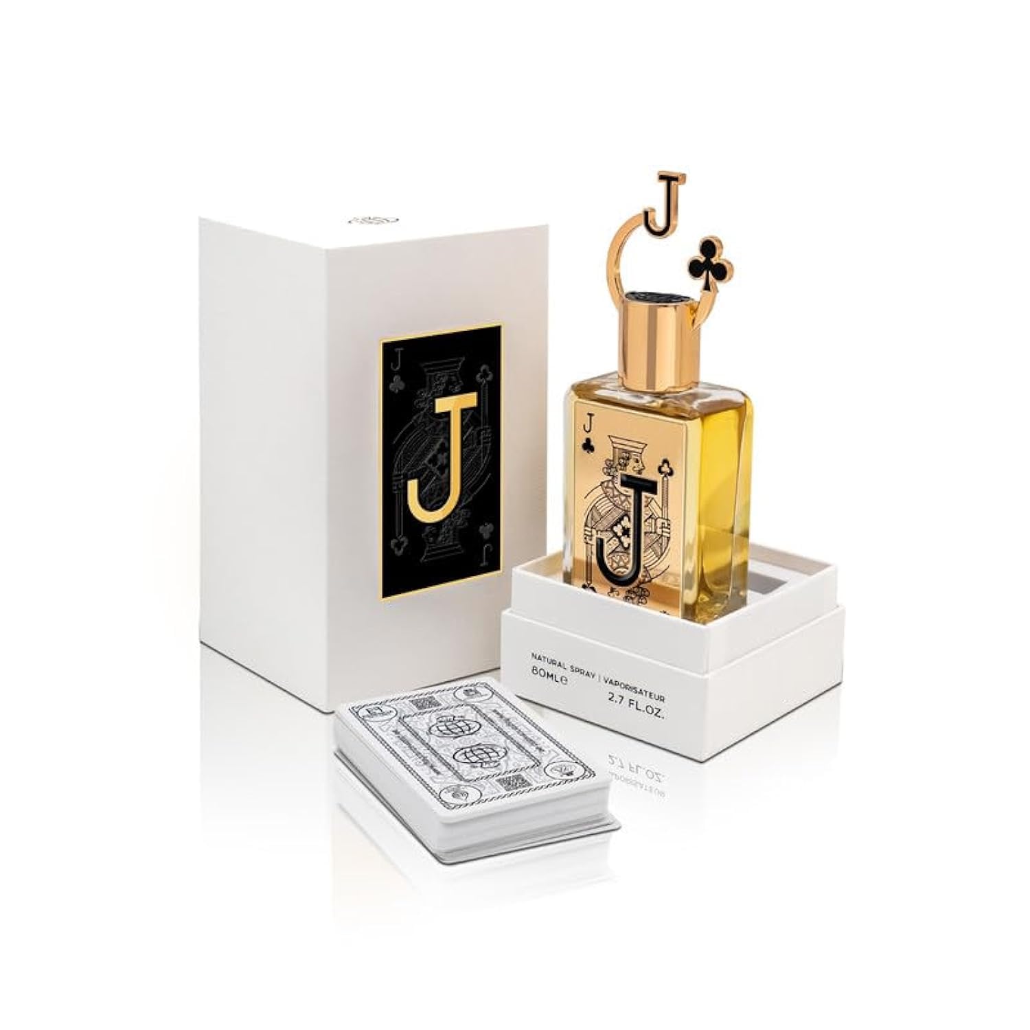 Fragrance World Jack Eau de Parfum Spray for Men, 3.4 Fl Oz (100 ml)