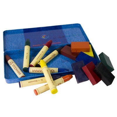 Stockmar Combined Assortment 8 Crayons + 8 Blocks