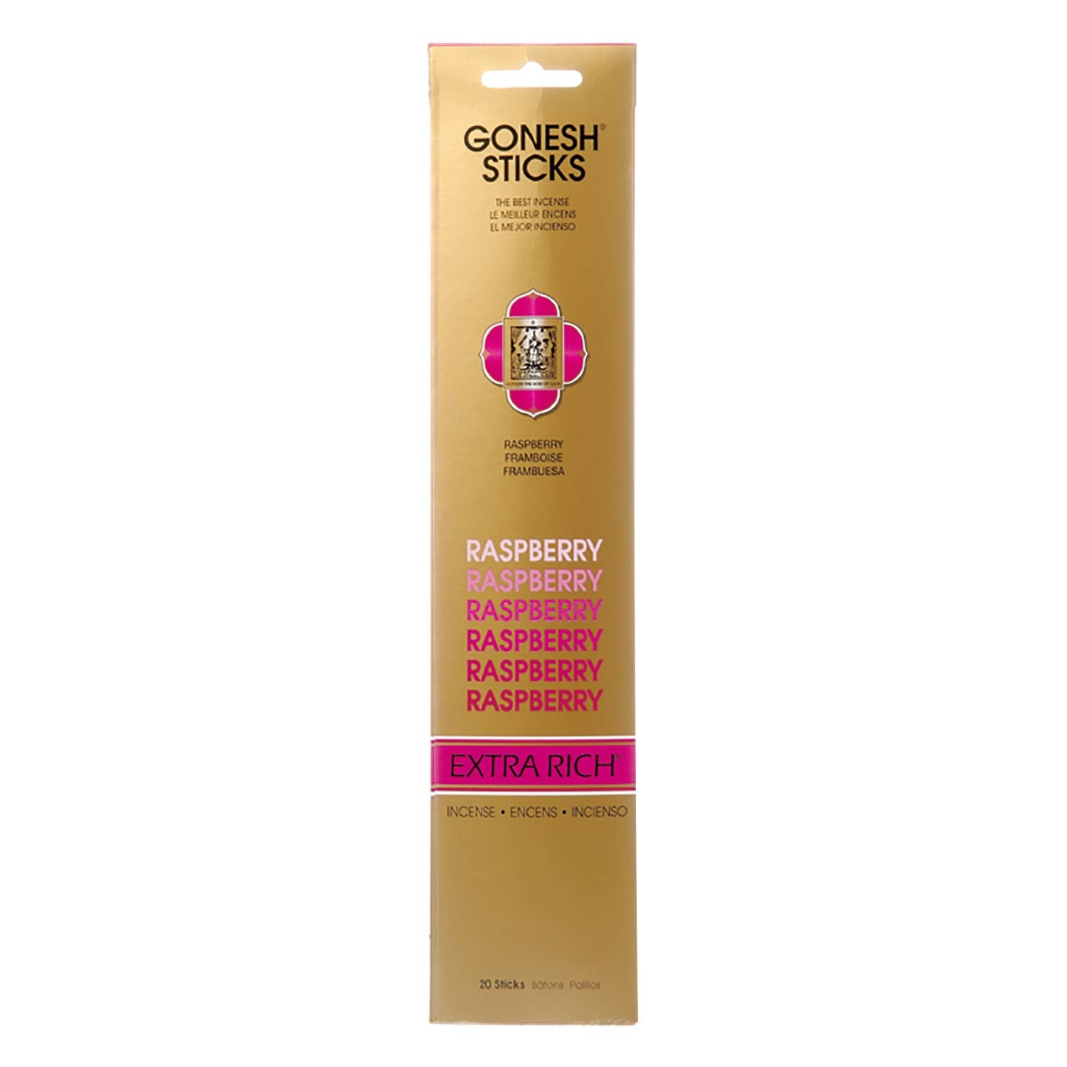 Gonesh Extra Rich Raspberry Incense 20 Sticks