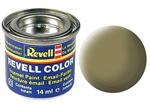 Revell Enamels 14ml Paint Tinlet, Olive Yellow Matte