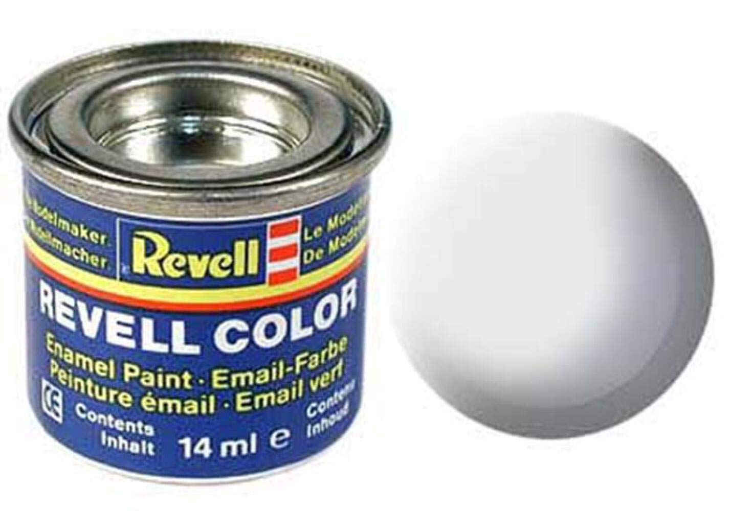 Revell Enamels 14ml Paint Tinlet, Light Grey Matte USAF