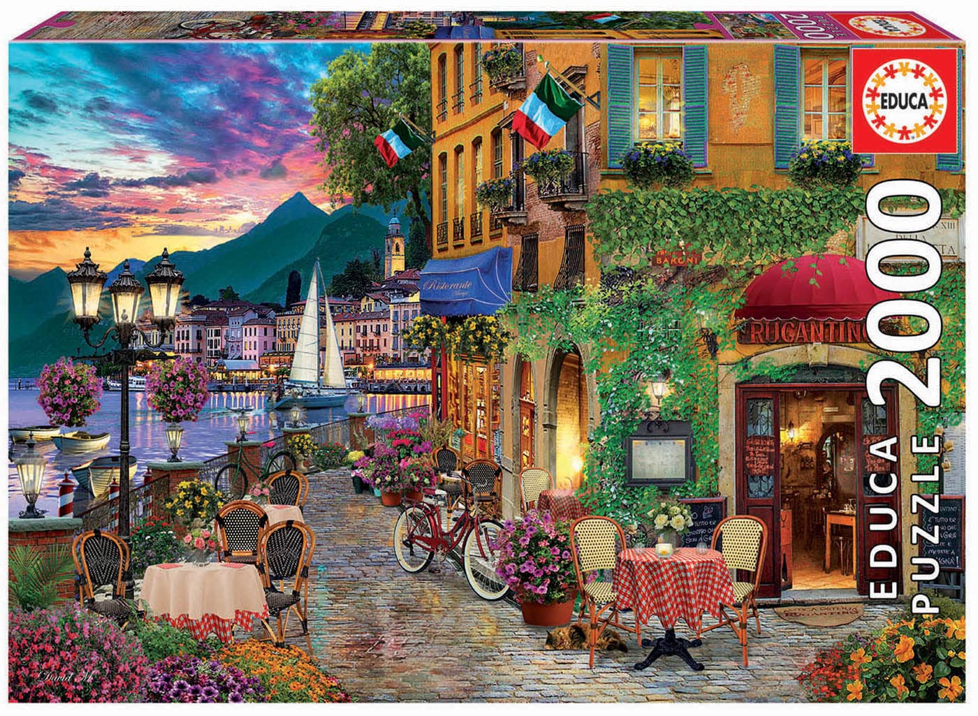 Educa 2000pc Puzzle Italian Fascino