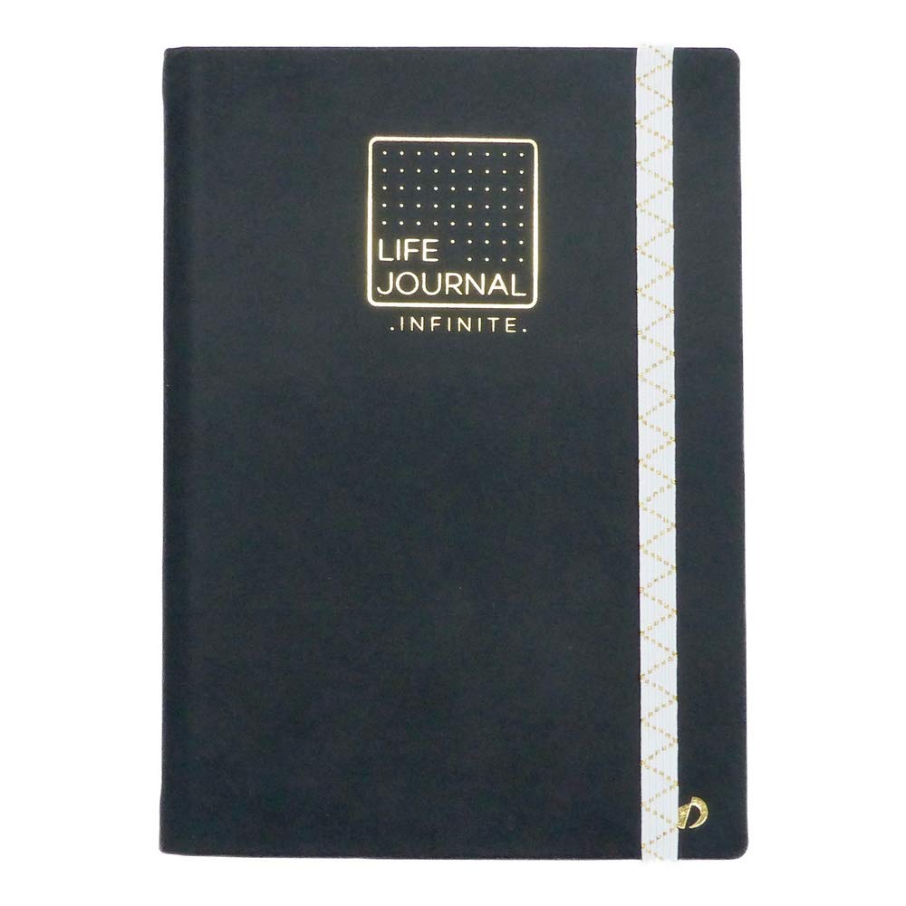 Quo Vadis Life Journal Infinite Undated - Black