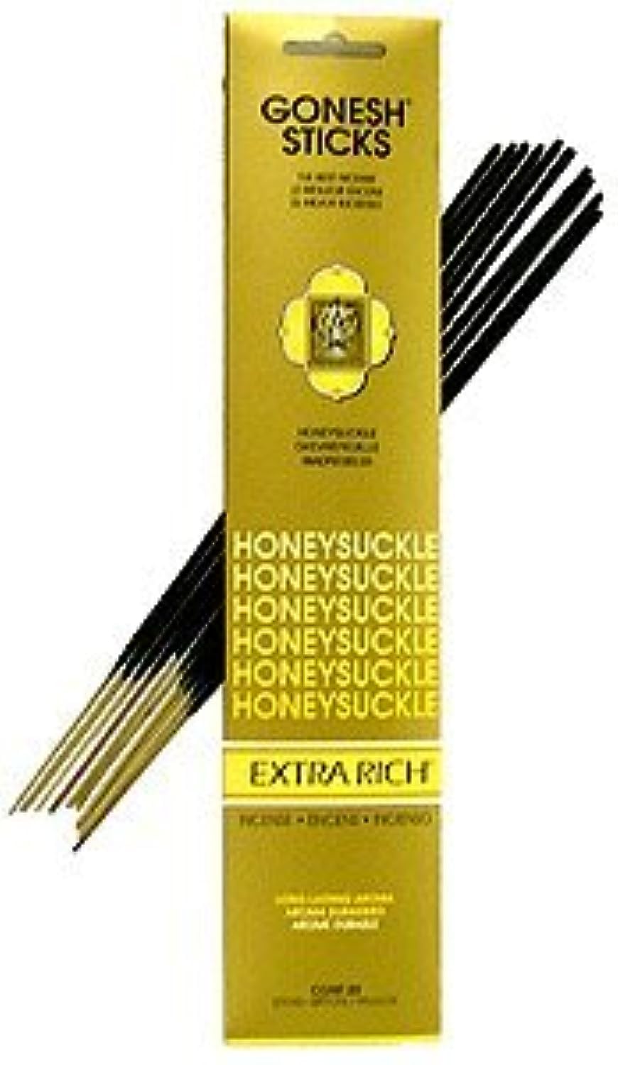 Honeysuckle - Gonesh Stick Incense, 20 Stick Pack