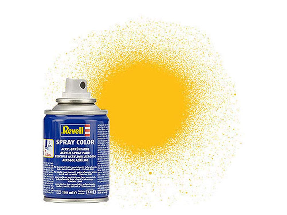 Revell Spray Color Paint 100 ml, Yellow Matte