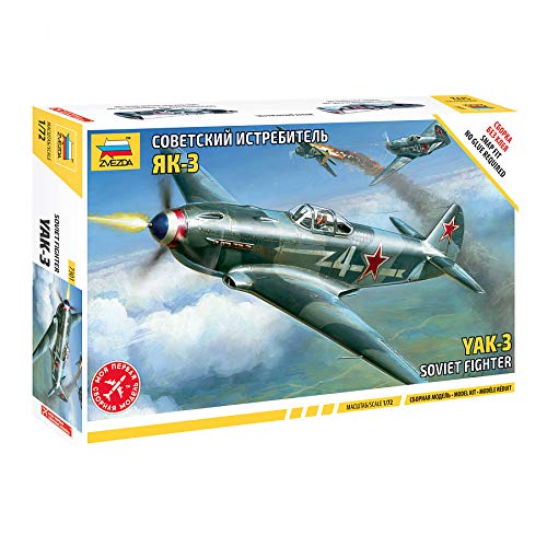 Zvezda 7301 Models 1/72 Yak-3 Soviet Fighter