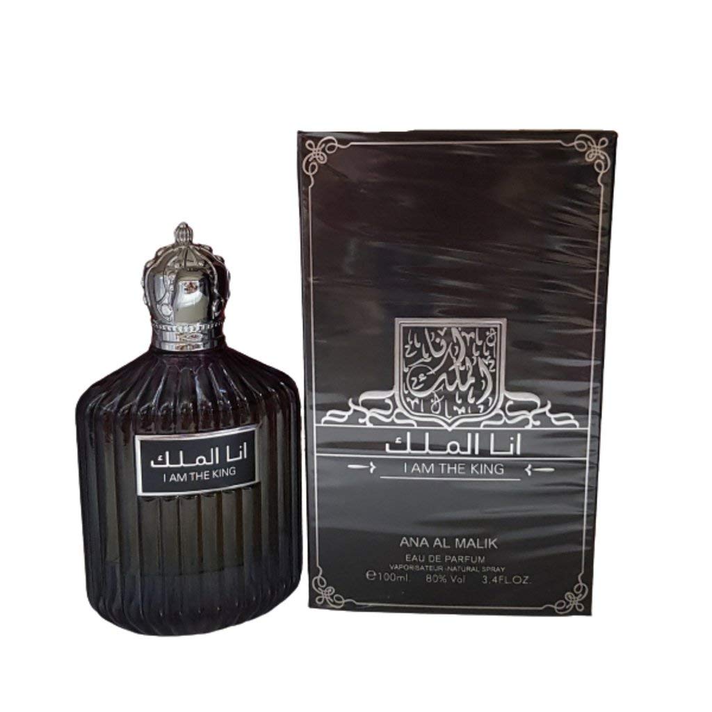 Ard Al Zaafaran I Am The King Eau De Parfum Spray for Men 3.4 Fl Oz (100 ml)