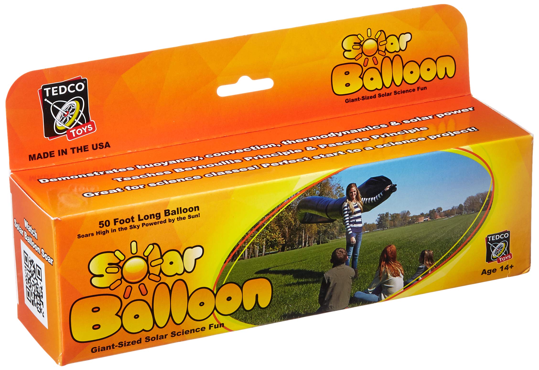 TEDCO Tedcotoys Kids Activity 50-Foot Solar Balloon